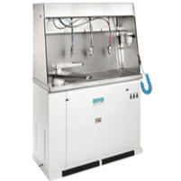 Ermes Cabine de pré-détachage en acier inox